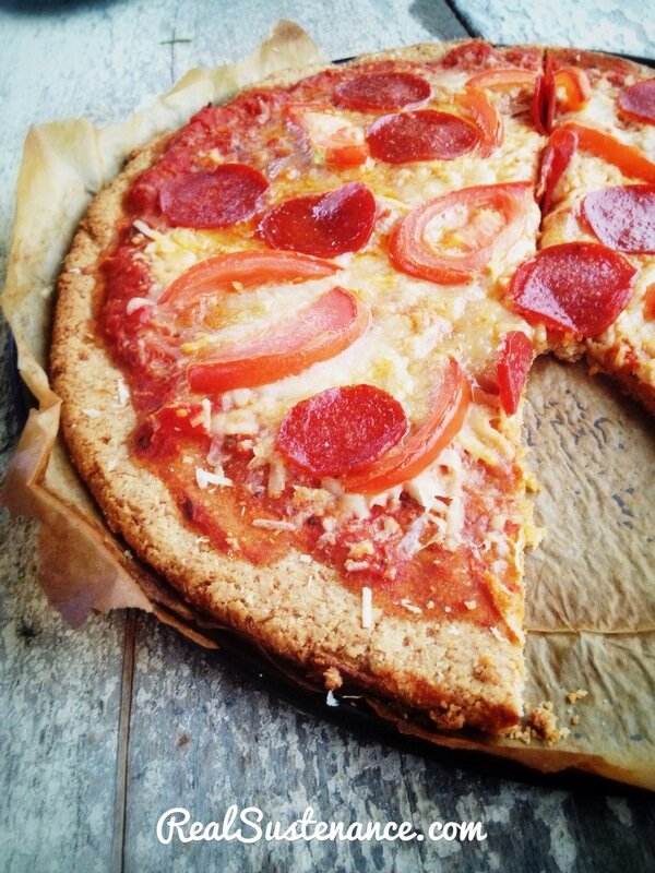 Post image for Revamped & better than ever Cauliflower Pizza Crust. (Grain/Gluten/Egg/Dairy/Soy Free)